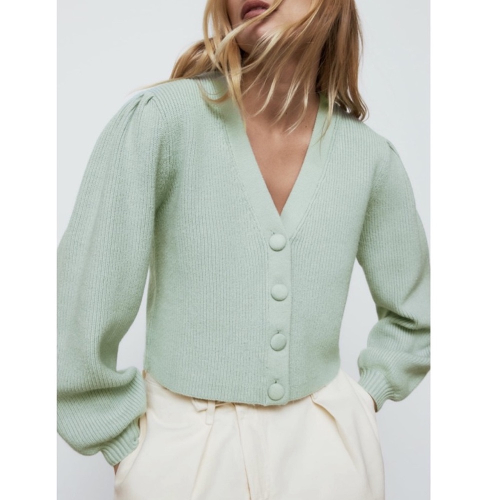 Zara Mint Green Sweater